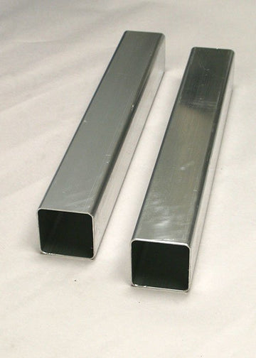 Douglas Aluminum Ground Sleeves, 24" Long for 3" SQ Posts