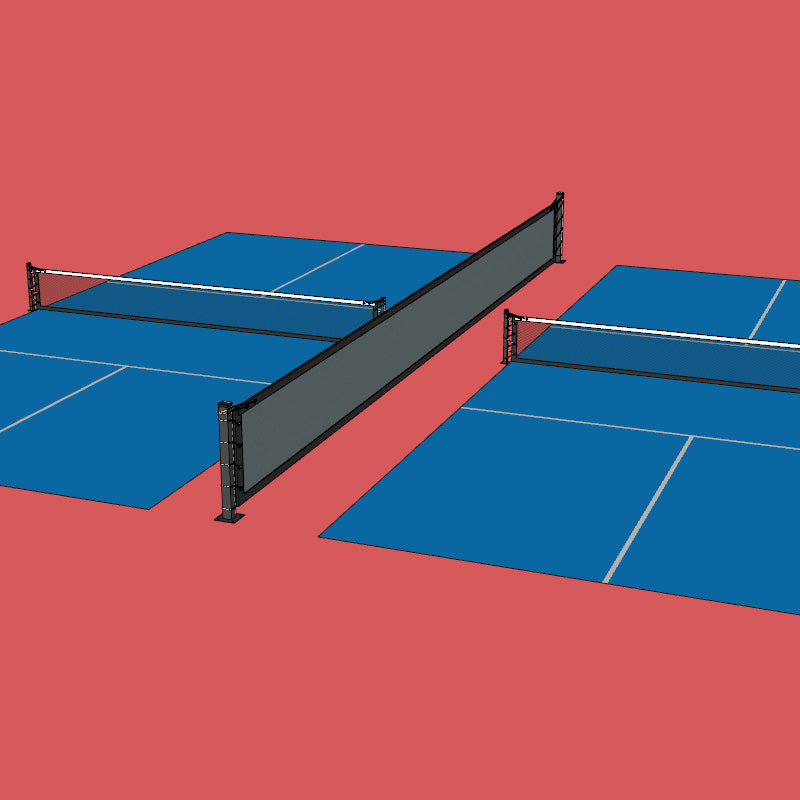 Douglas Surface Mount Pickleball Court Divider System Douglas