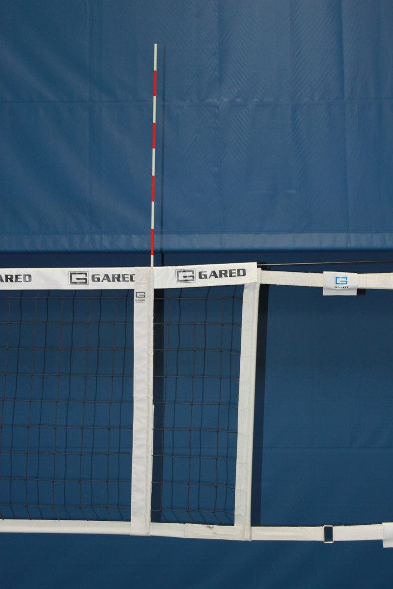 Gared Sports Volleyball Hoop Net Antenna & Sideline Marker Combo 6410 Gared