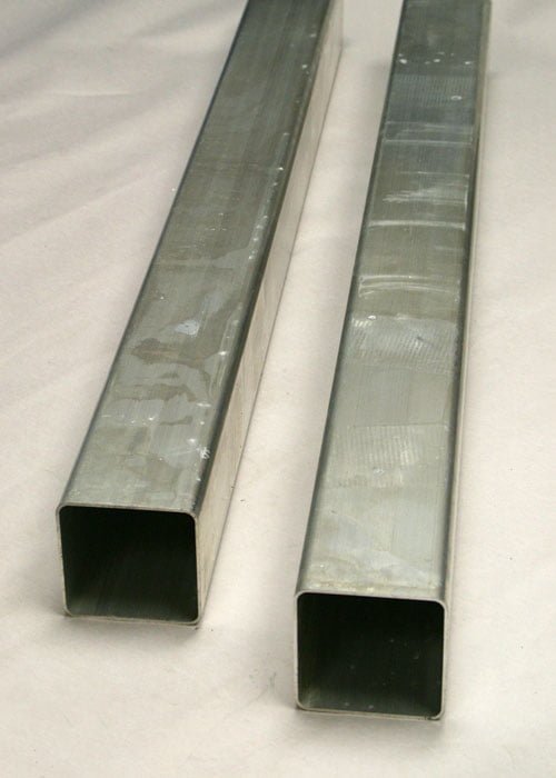 Douglas GS-42SQ Steel Ground Sleeves 42″ Long for 3.5″ SQ Posts, Black Douglas