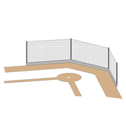 Douglas® Standard Backstop Cable Hardware Kit Douglas