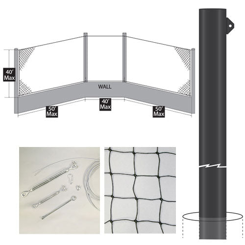 Douglas Durable Douglas® Standard Backstop Cable System Douglas