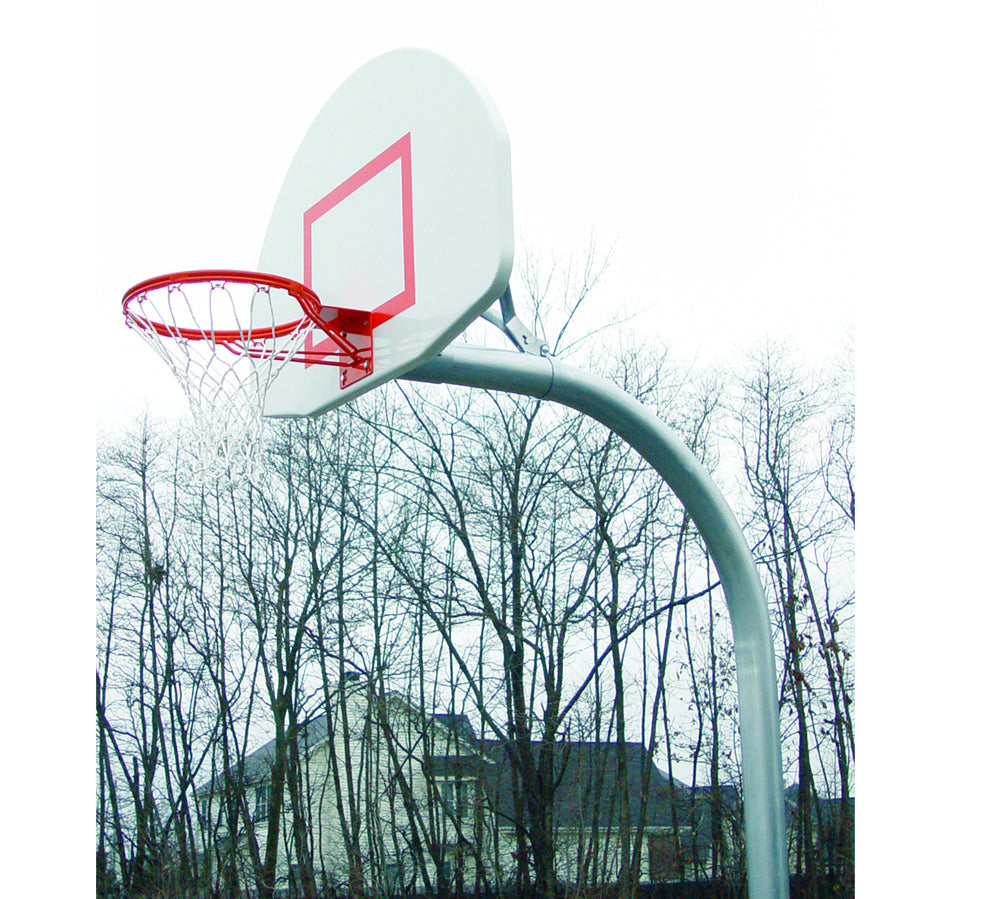 Douglas Gooseneck 4.5" FST Basketball System, Fan Shaped Steel Douglas