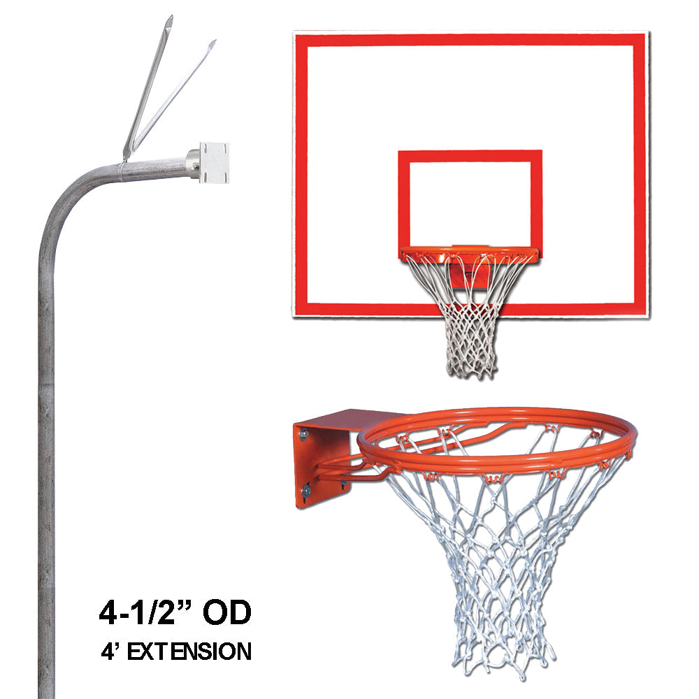 Douglas High Quality Gooseneck 4.5" RST Basketball System Douglas