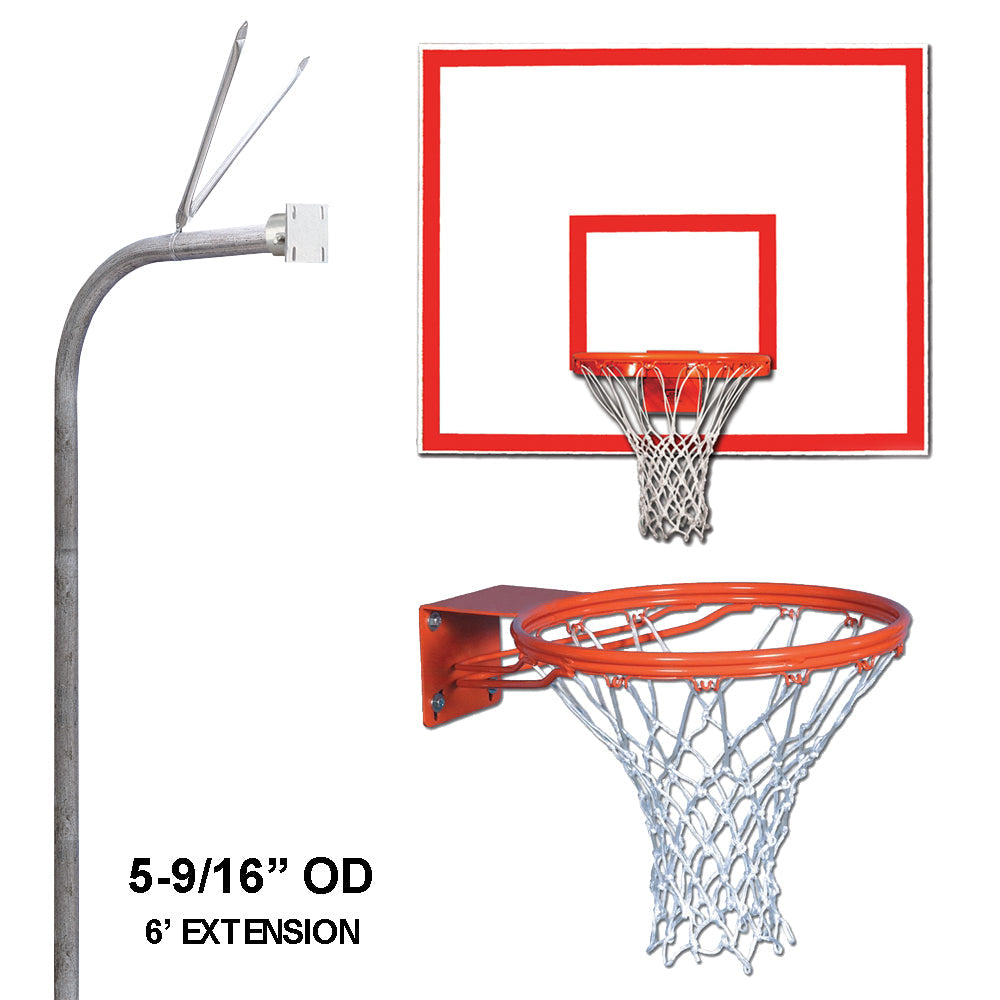 Douglas Quality Gooseneck 5-9/16" RST Basketball System Douglas