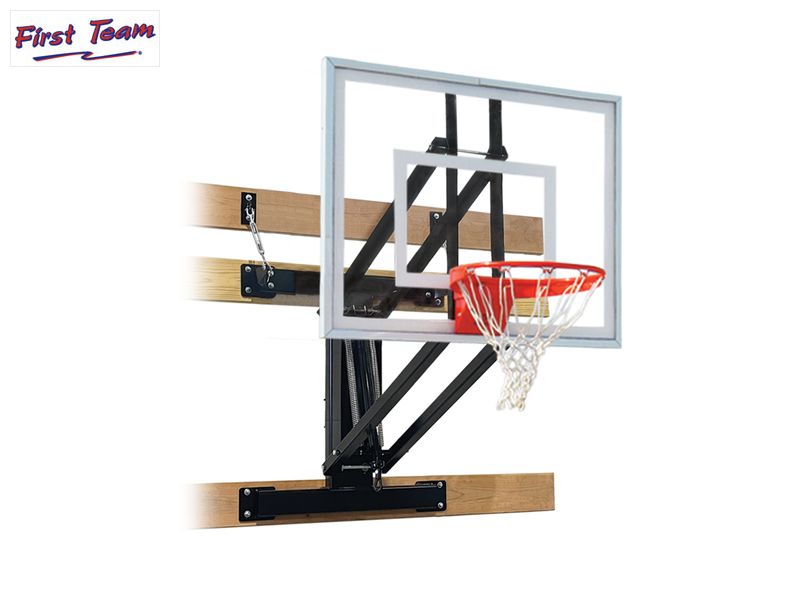First Team VersiVector II Wall Mount Basketball Goal First Team