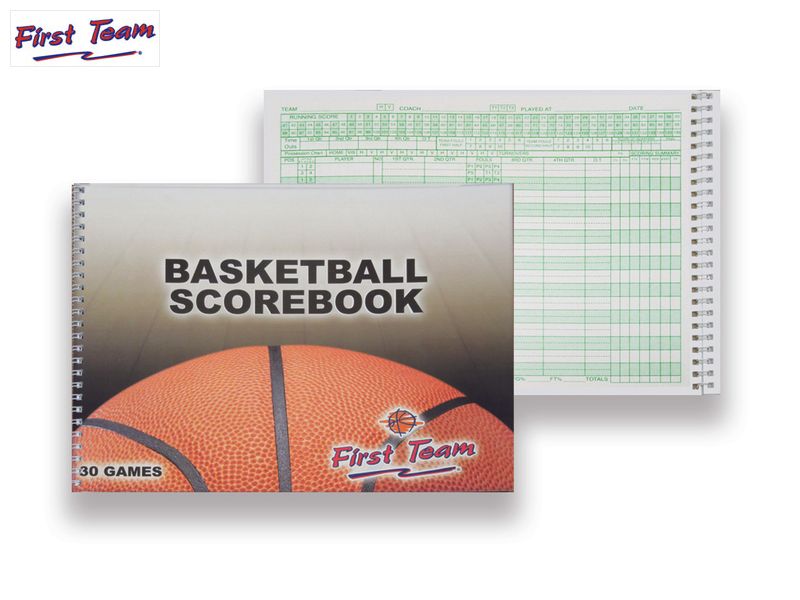 First Team FT14 Basketball Scorebook First Team