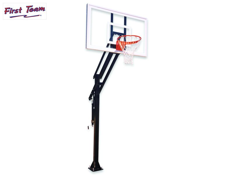 First Team Attack Pro In Ground Adjustable Basketball Goal First Team