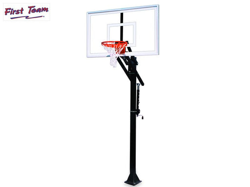 First Team Jam Nitro BP In Ground Adjustable Basketball Goal First Team