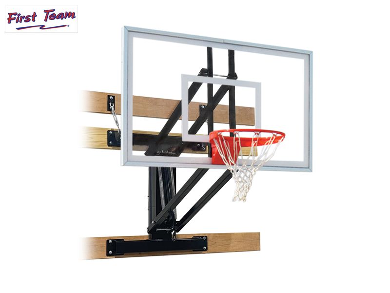 First Team VersiVector Nitro Wall Mount Basketball Goal First Team