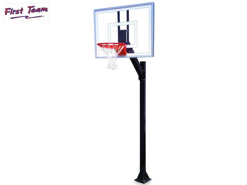 First Team Legacy III BP Fixed Height Basketball Goal First Team