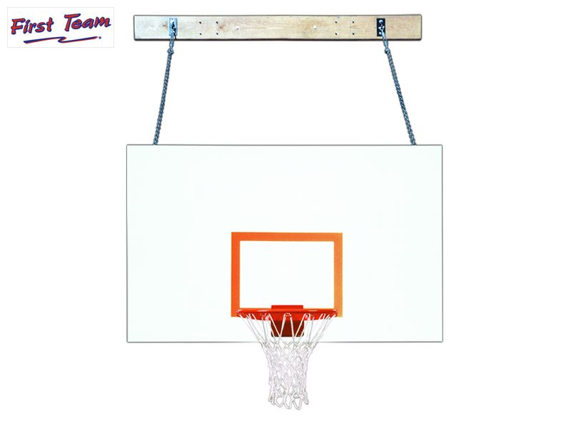 First Team SuperMount46 Magnum Wall Mount Basketball Goal First Team