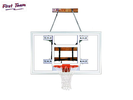 First Team FoldaMount82 Select Folding Wall Mount Basketball Goal First Team