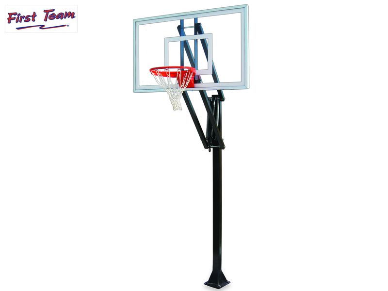 First Team Vector Nitro BP In Ground Adjustable Basketball Goal First Team