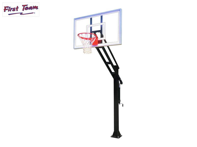 First Team Force Select In Ground Adjustable Basketball Goal First Team