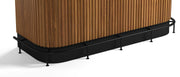 RAM Game Room Foot Rail for Prohibition 84" Cocktail Home Bar