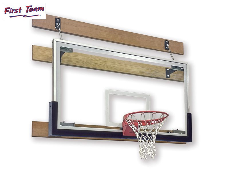 First Team SuperMount01 Select Wall Mount Basketball Goal First Team