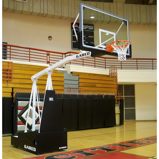 Gared Hoopmaster 5 Spring-Lift Indoor Portable Basketball Hoop 9405