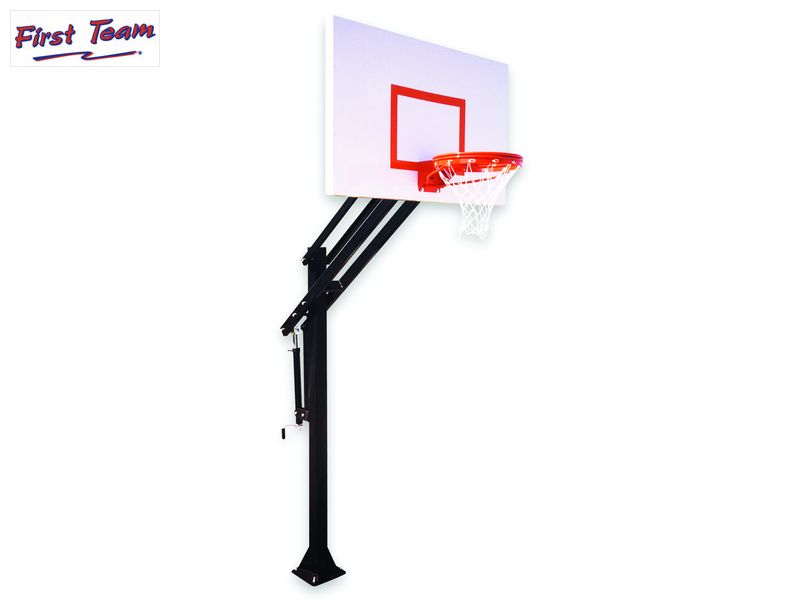 First Team Attack Extreme In Ground Adjustable Basketball Goal First Team