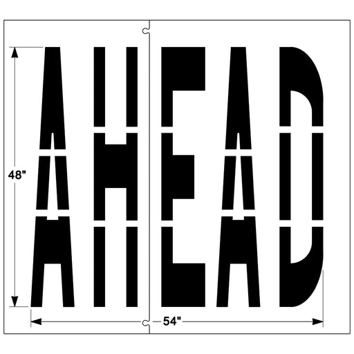 Newstripe Federal AHEAD Stencil Newstripe