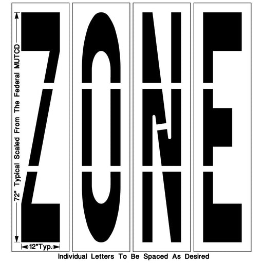 Newstripe Federal ZONE Stencil Newstripe