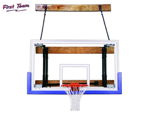First Team FoldaMount46 Triumph Folding Wall Mount Basketball Goal First Team