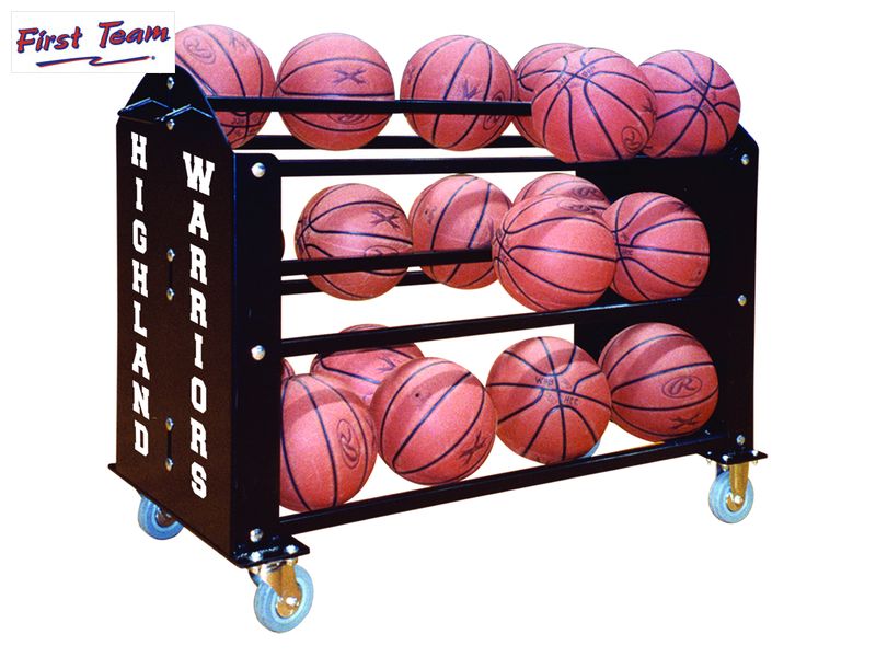 First Team Ball Hog Heavy Duty Ball Cart First Team