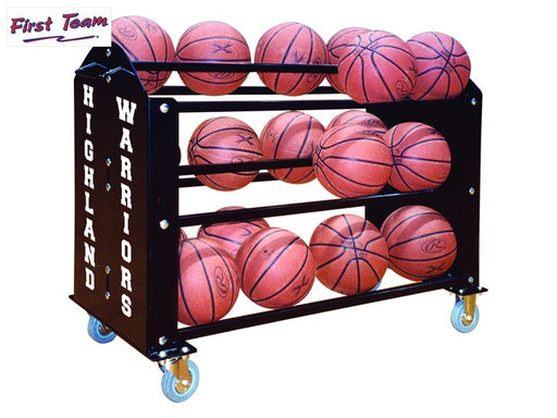 First Team Ball Hog Heavy Duty Ball Cart First Team