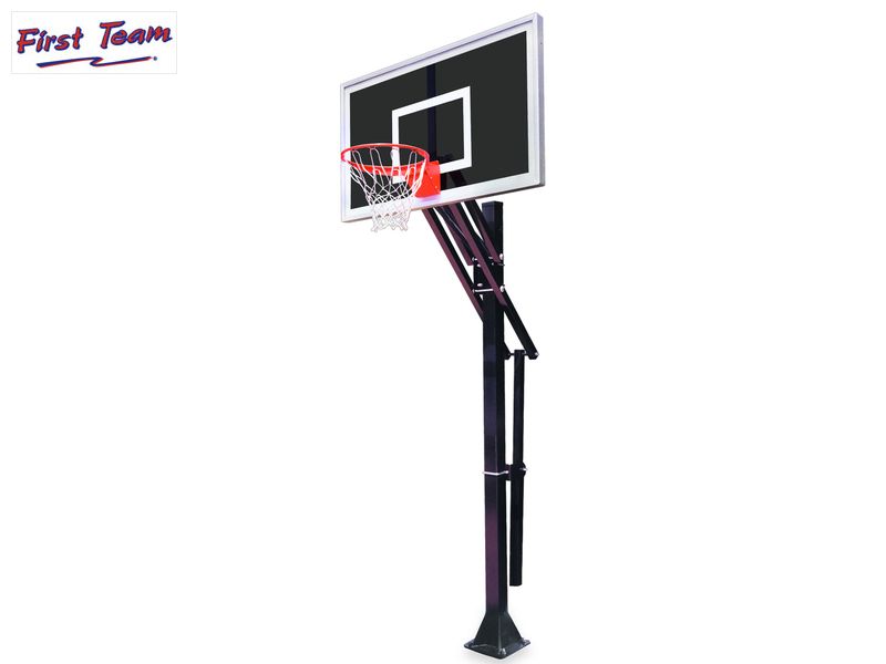 First Team Slam Eclipse BP In Ground Adjustable Basketball Goal First Team