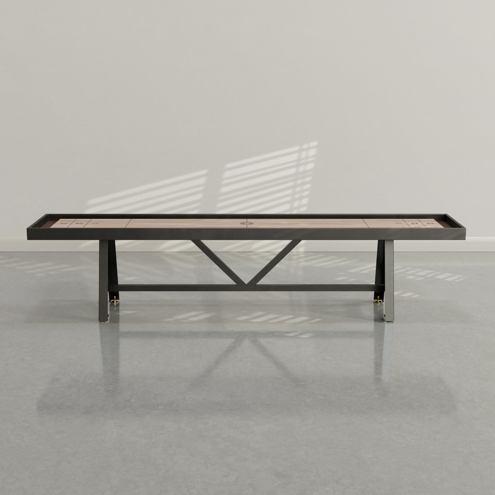 District Mills A-Frame Shuffleboard Table