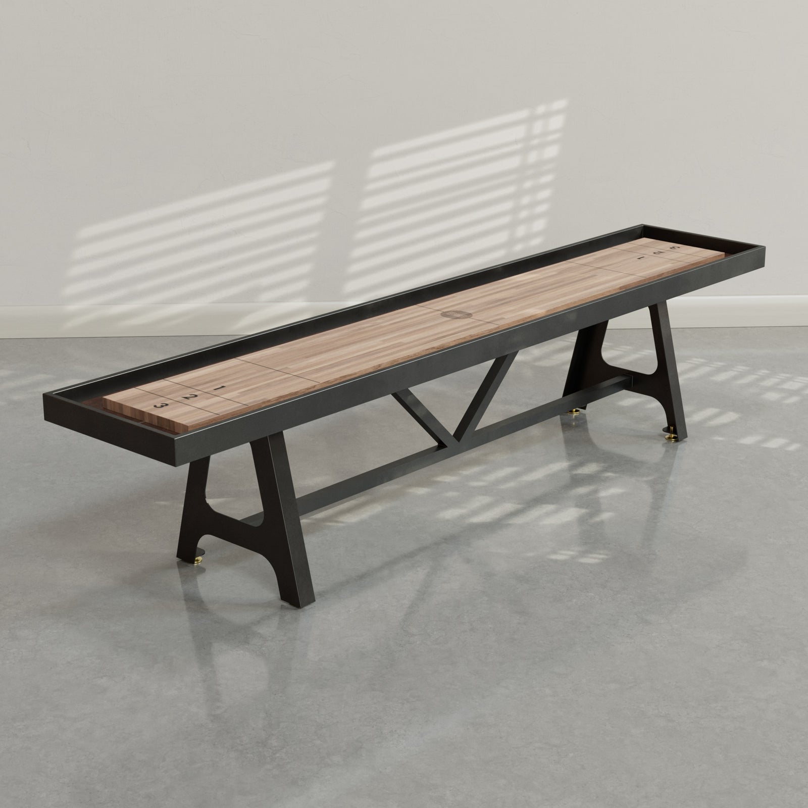 District Mills A-Frame Shuffleboard Table