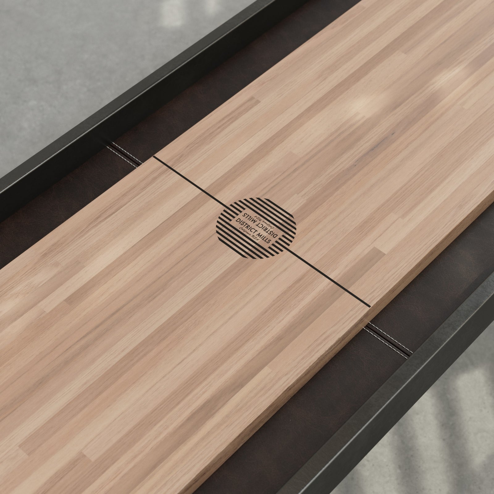 District Mills A-Frame Shuffleboard Table
