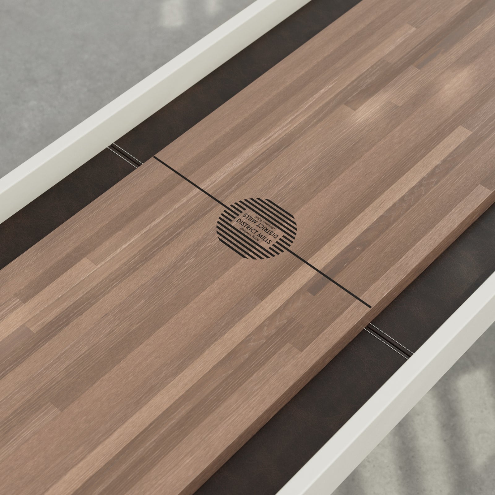 District Mills A-Frame Shuffleboard Table