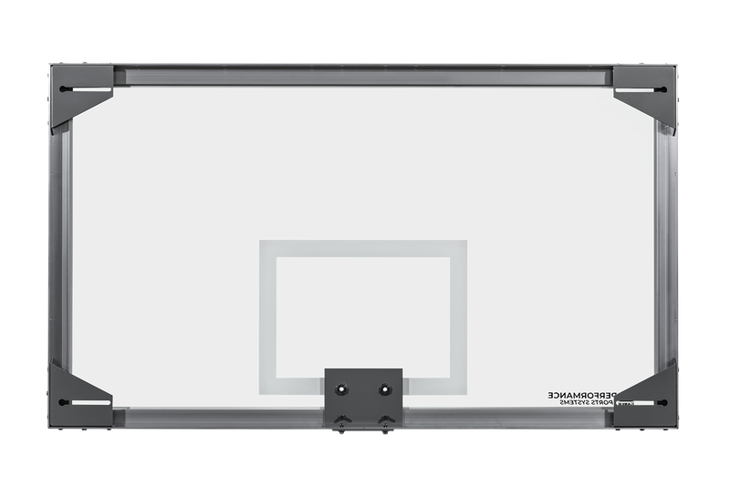 Gared 42” x 72” Regulation Competition Basketball Glass Backboard Gared