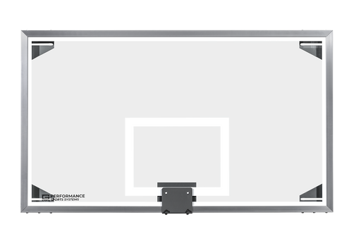 Gared 42” x 72” Regulation Competition Basketball Glass Backboard Gared