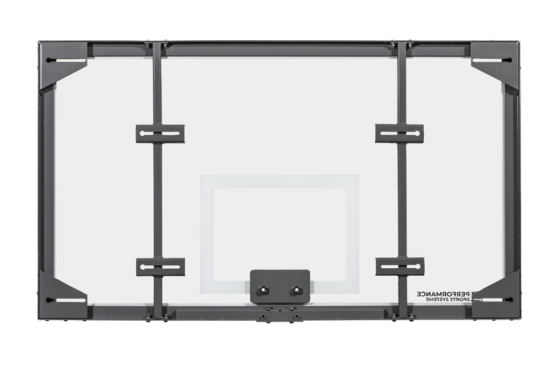 Gared Basketball Backboard with Durable Green Frame Gared