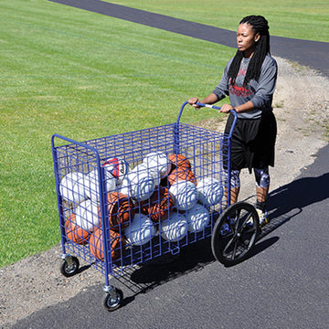 Jaypro Ball Cart - ToteMaster  - Field (51 in.L x 25 in.W x 48 in.H)