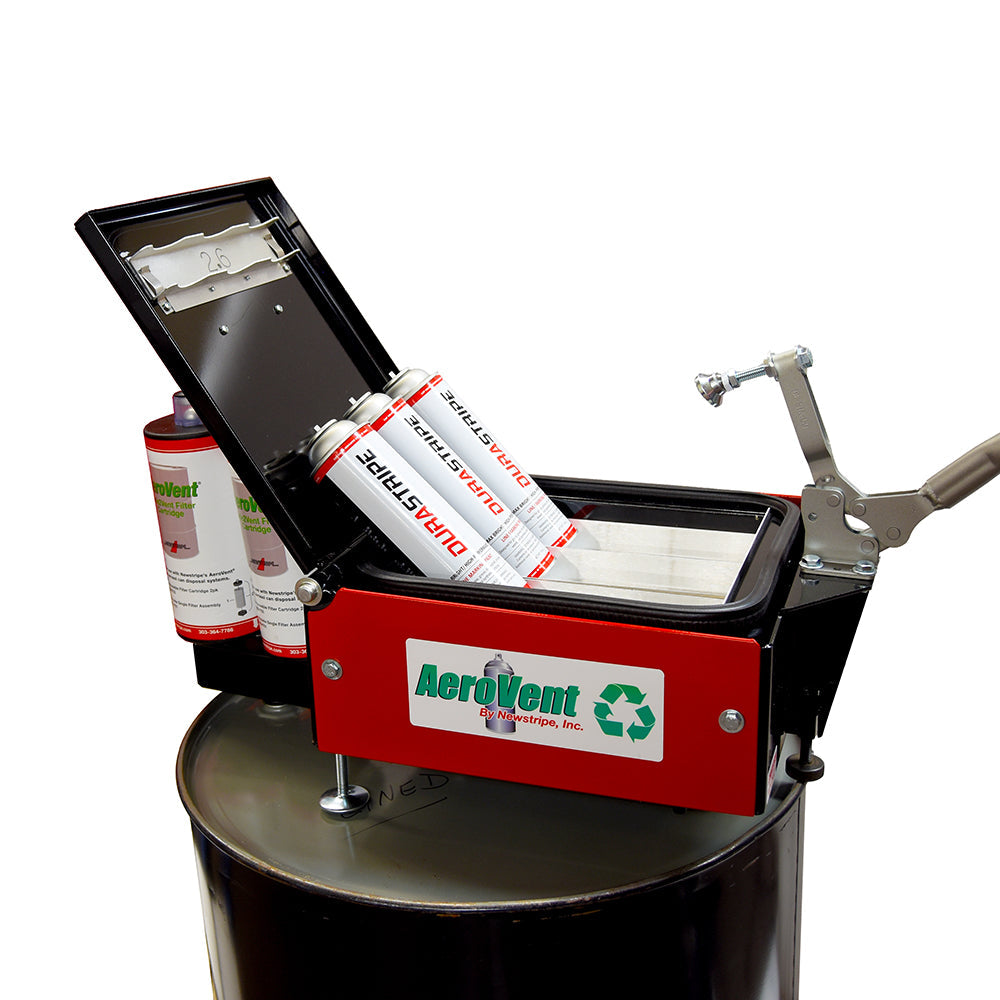 Newstripe AeroVent Crush 3X Aerosol Can Disposal System Newstripe