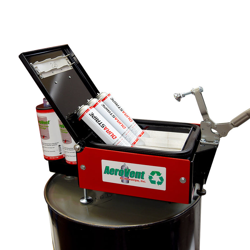 Newstripe AeroVent Crush 3X Aerosol Can Disposal System Newstripe