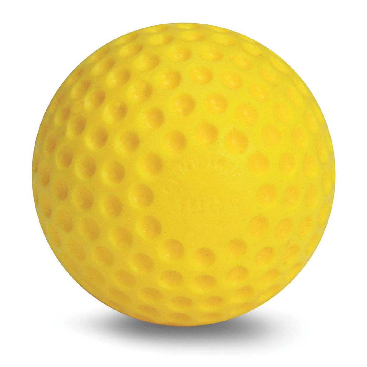 JUGS Bucket of JUGS Optic Yellow Dimpled Sting-Free Baseballs JUGS Sports