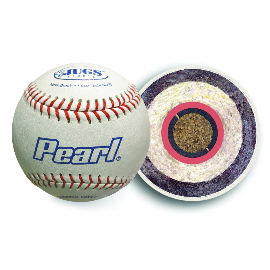 JUGS Bucket of JUGS Pearl Baseballs JUGS Sports