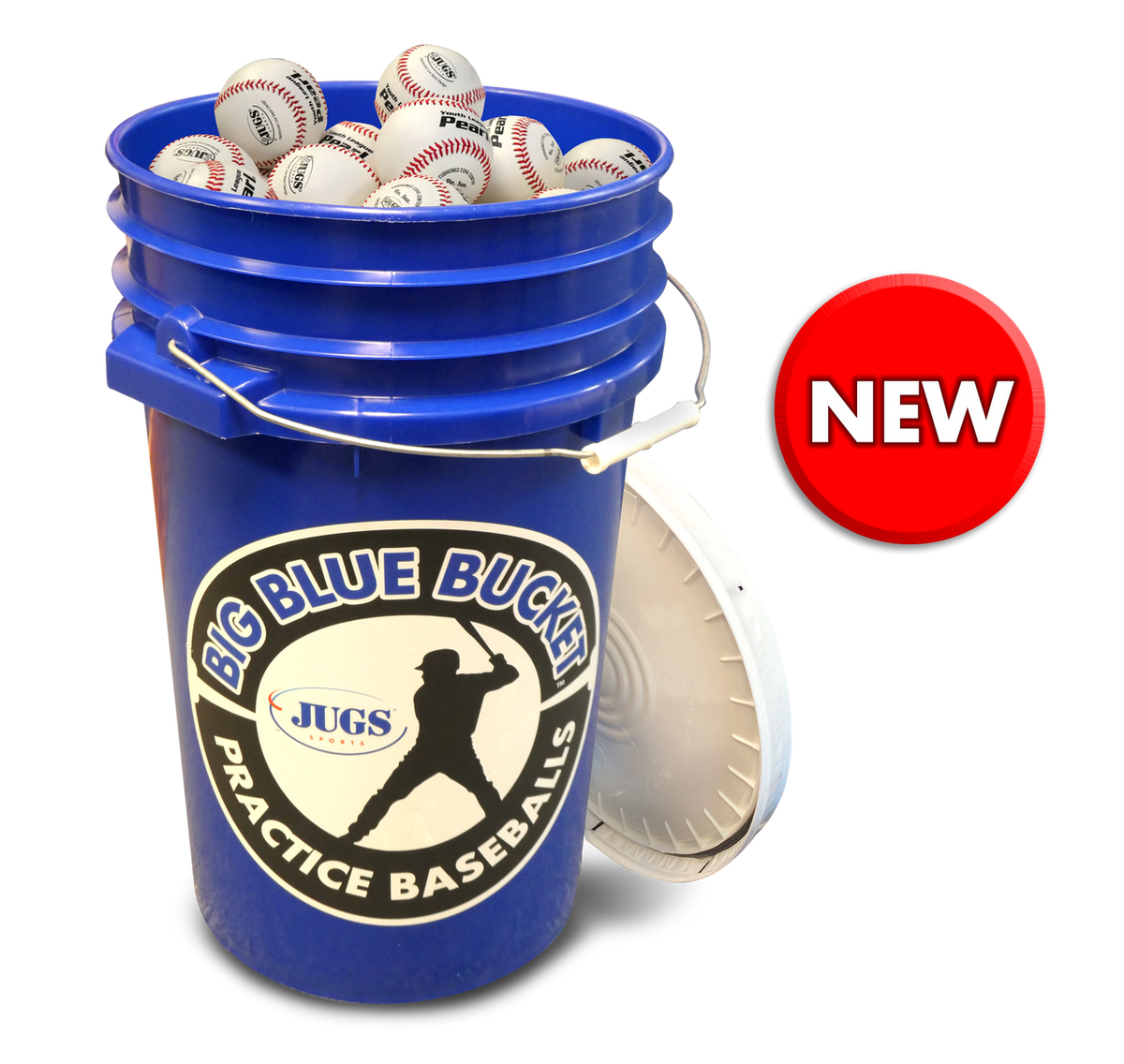 JUGS Big Blue Bucket—Youth League Pearls JUGS Sports