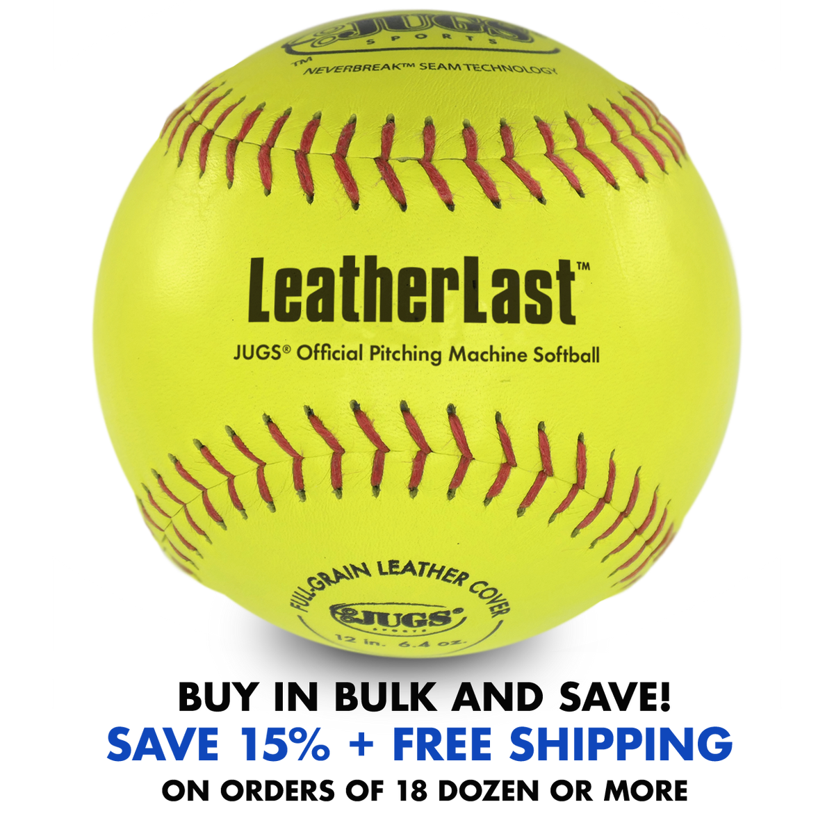 JUGS LeatherLast Softballs JUGS Sports