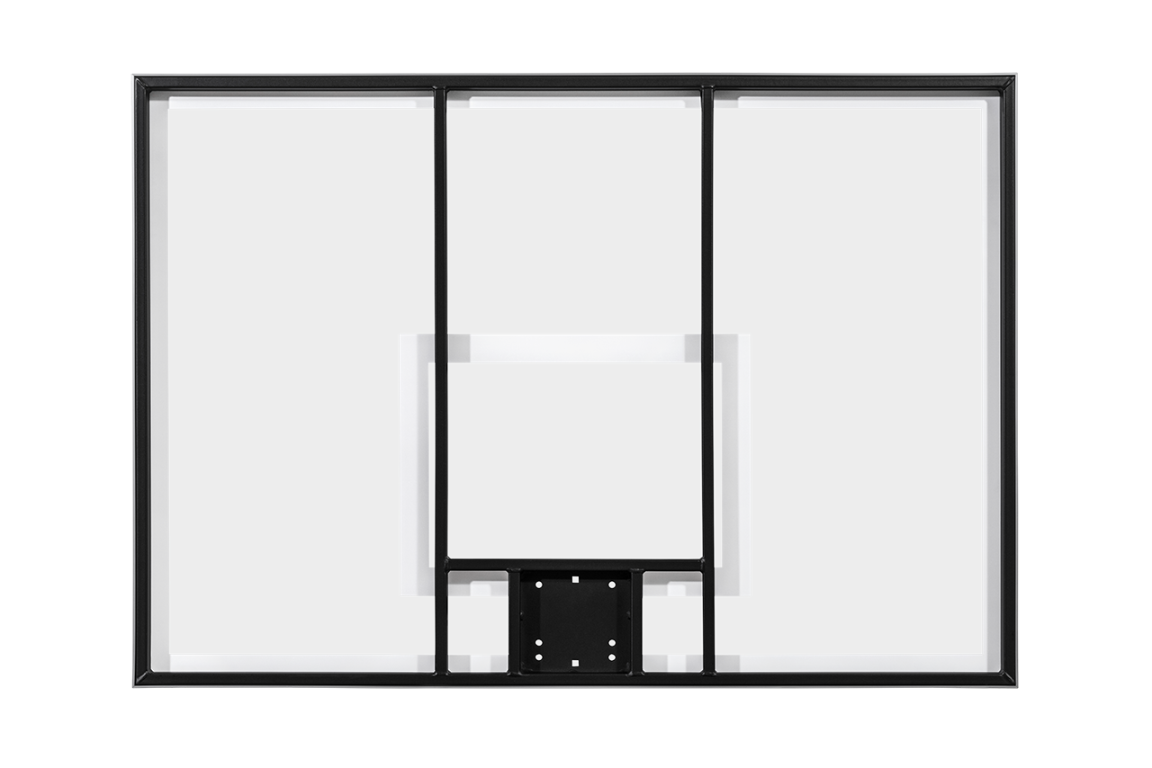 Gared Basketball Backboard with Rim and Net Combo Gared