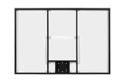 Gared Basketball Backboard with Rim and Net Combo Gared