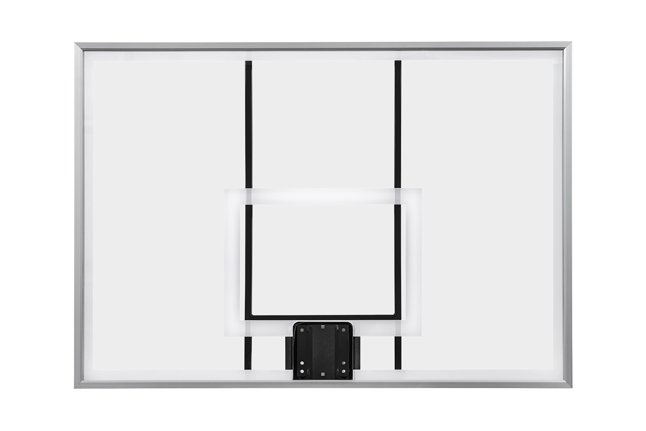 Gared Basketball Backboard with Rim and Net Combo Gared