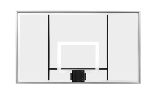 Gared Clear Acrylic Basketball Backboard with Rim Gared