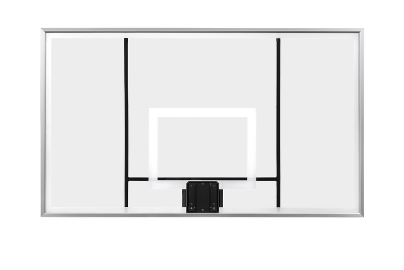Gared Clear Acrylic Basketball Backboard with Rim Gared
