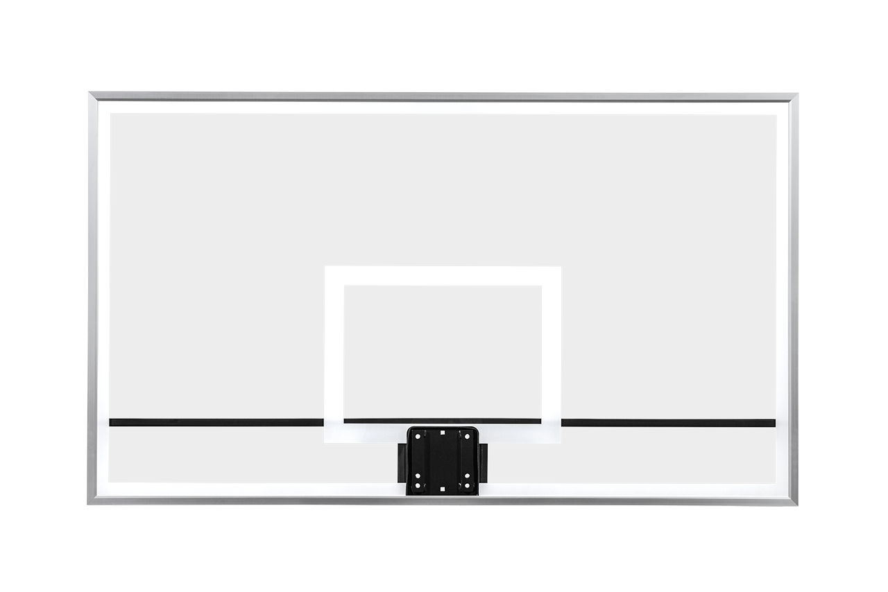 Gared Basketball Backboard with Durable Glass Backing Gared