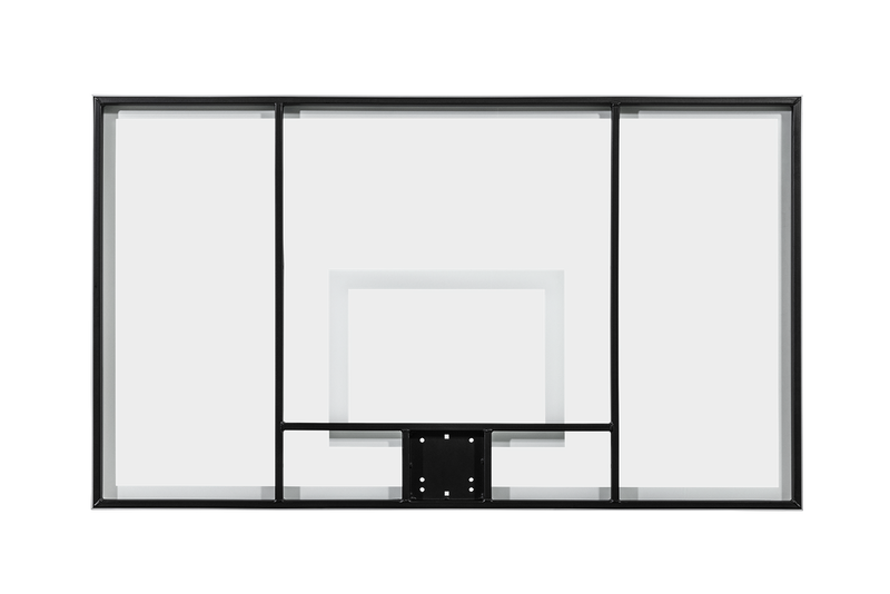 Gared Basketball Backboard Durable Glass Rim Combo Gared